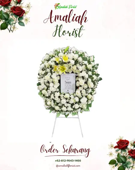 Krans Bunga Duka Gaum Tasikmadu